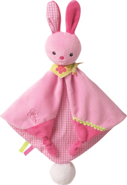 Jemini Doudou Grelot Lapin - 30 cm